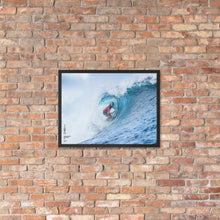 Load image into Gallery viewer, Owen Wright Poster (Framed): Tahiti, 2018