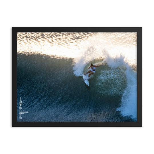 Pôster de Malia Manuel (emoldurado): Maui, 2020