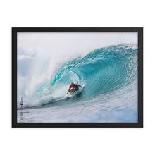 Load image into Gallery viewer, Kelly Slater Poster (Framed): Pipeline, 2020