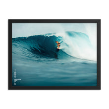 Carregar imagem no visualizador da galeria, Cartaz de Carissa Moore (emoldurado): Maui 2019