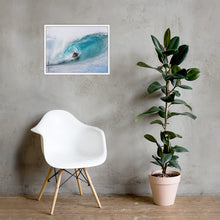Load image into Gallery viewer, Kelly Slater Poster (Framed): Pipeline, 2020