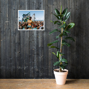 Italo Ferreira Poster (Framed): Pipeline, 2019