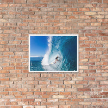 Load image into Gallery viewer, Tatiana Weston-Webb Poster (Framed): Tahiti, 2019