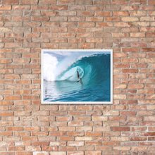Carregar imagem no visualizador da galeria, Pôster de Kolohe Andino (emoldurado): Tahiti, 2014