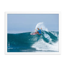 Load image into Gallery viewer, Lakey Peterson Poster (Framed): Bali, 2018