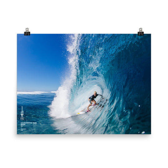 Pôster de Tatiana Weston-Webb (sem moldura): Taiti, 2019