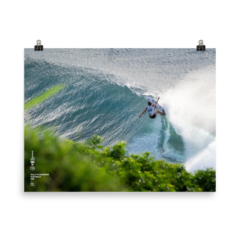 Pôster de Sally Fitzgibbons (sem moldura): Maui, 2020