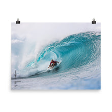 Load image into Gallery viewer, Kelly Slater Poster (Unframed): Pipeline, 2020