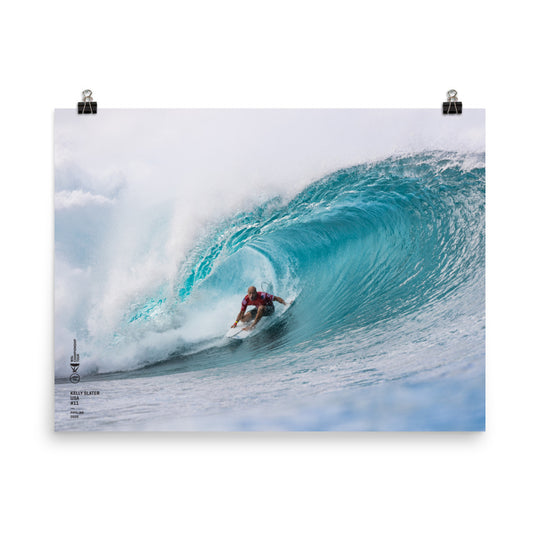 Kelly Slater Poster (sem moldura): Pipeline, 2020