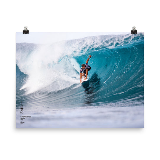 Pôster de Kanoa Igarashi (sem moldura): Pipeline, 2020