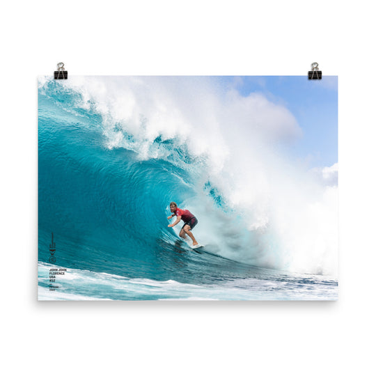 Pôster de John John Florence (sem moldura): Pipeline, 2020