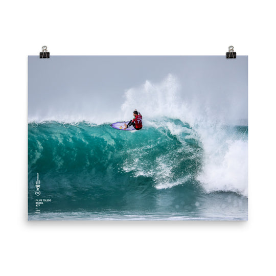 Filipe Toledo Poster (Sem moldura): J-Bay, 2019