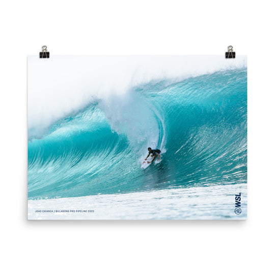 Cartaz de João Chianca (sem moldura): Billabong Pro Pipeline 2022