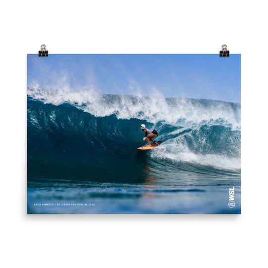 Brisa Hennessy Poster (sem moldura): Billabong Pro Pipeline 2022