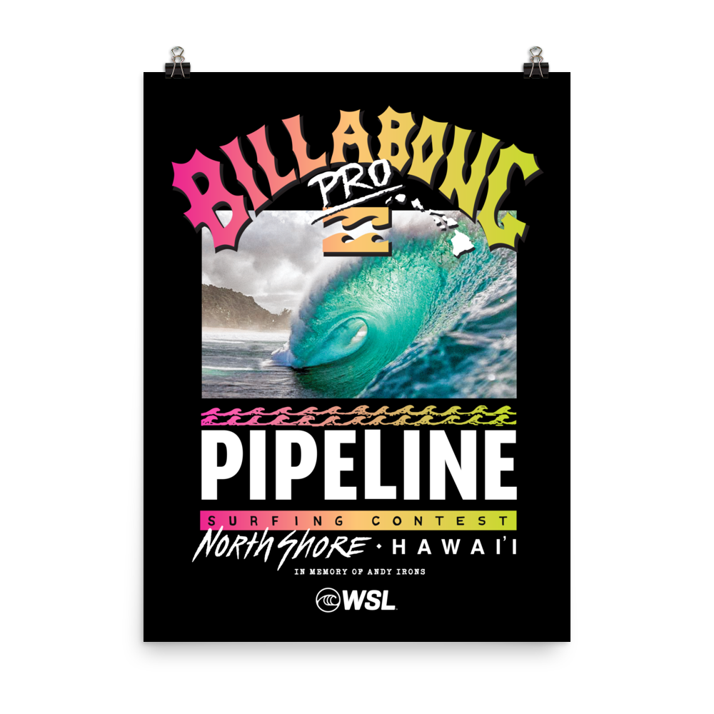 2023 Billabong Pro Pipeline Official Poster