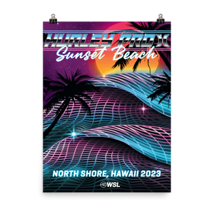 2023 Hurley Pro Sunset Official Poster