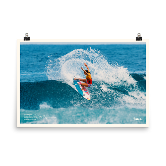 2023 Carissa Moore Poster: Corona Open Mexico, 2021