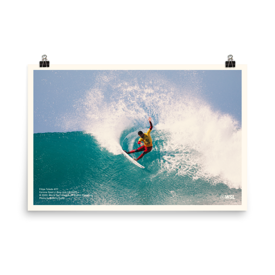 2023 Filipe Toledo Poster: Corona Open J-Bay, 2022