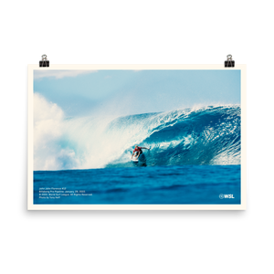 2023 John John Florence Poster: Billabong Pro Pipeline, 2022