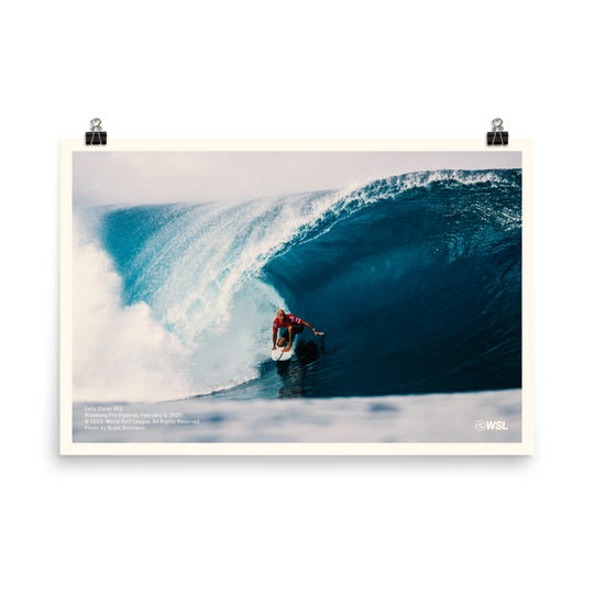 2023 Kelly Slater Poster: Billabong Pro Pipeline, 2022