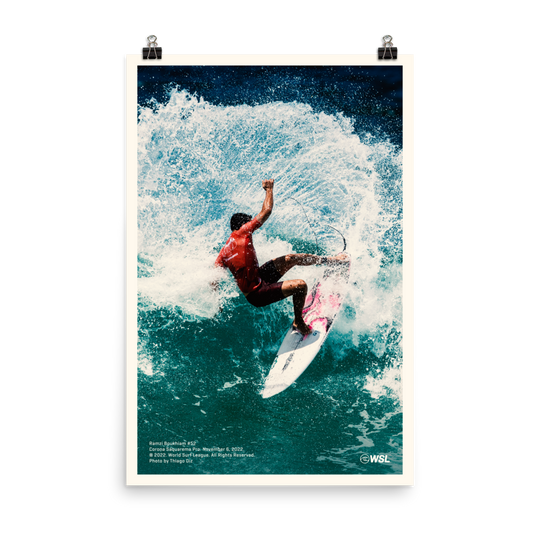 2023 Ramzi Boukhiam Poster: Corona Saquarema Pro, 2022