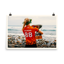 Load image into Gallery viewer, 2023 Stephanie Gilmore Poster: Rip Curl WSL Finals, 2022