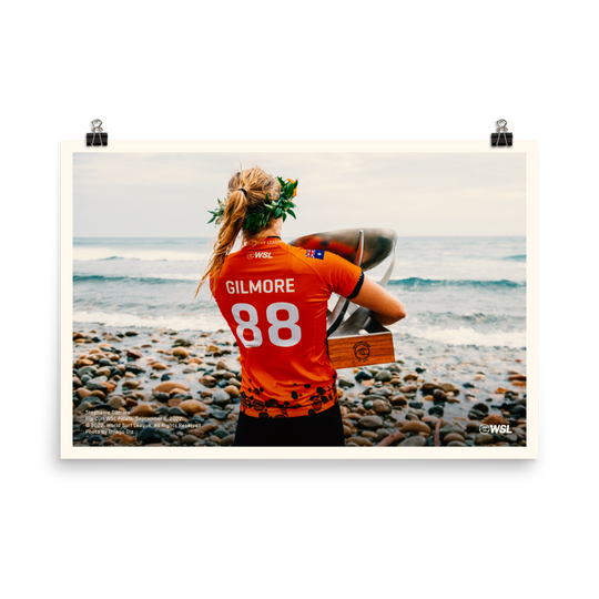 2023 Stephanie Gilmore Poster: Rip Curl WSL Finals, 2022