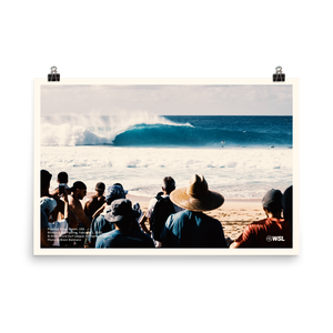 2023 Lineup Poster: Pipeline, North Shore, Oahu