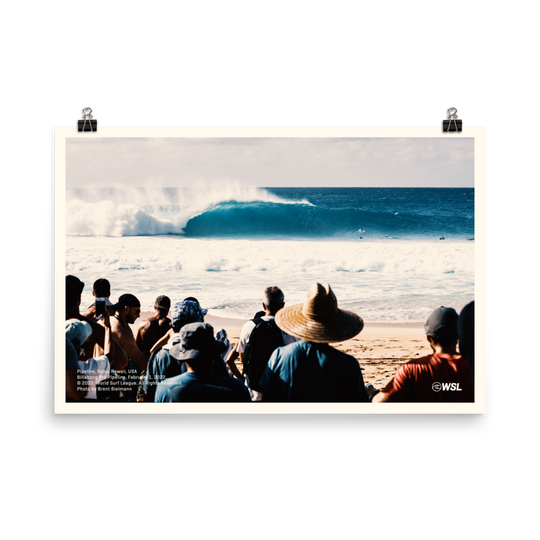 2023 Lineup Poster: Pipeline, North Shore, Oahu