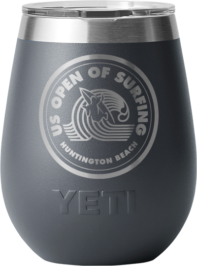 Yeti Rambler 10 oz Wine Tumbler - Black - One Size - Unisex