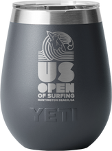 Carregar imagem no visualizador da galeria, US Open of Surfing YETI Rambler 10 oz Wine Tumbler