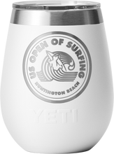 Load image into Gallery viewer, US Open of Surfing YETI Rambler 10 oz Wine Tumbler