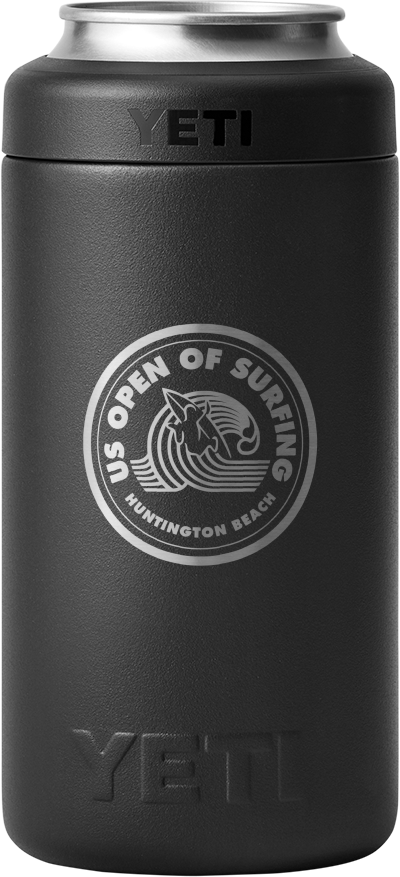 US Open of Surfing YETI Rambler 16 oz Colster Tall Can Cooler