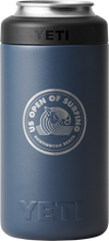 Load image into Gallery viewer, US Open of Surfing YETI Rambler 16 oz Colster Tall Can Cooler