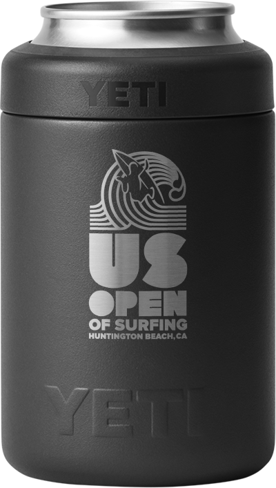 US Open of Surfing YETI Rambler 16 oz Colster Tall Can Cooler