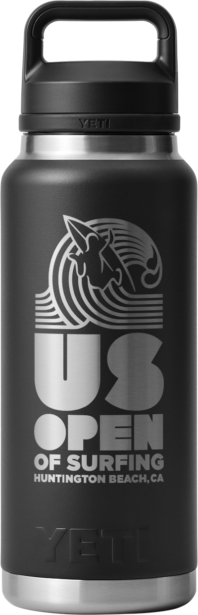 US Open of Surfing YETI Rambler 36 oz Chug Bottle