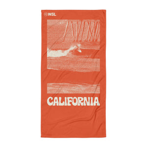 California HB Pier Towel