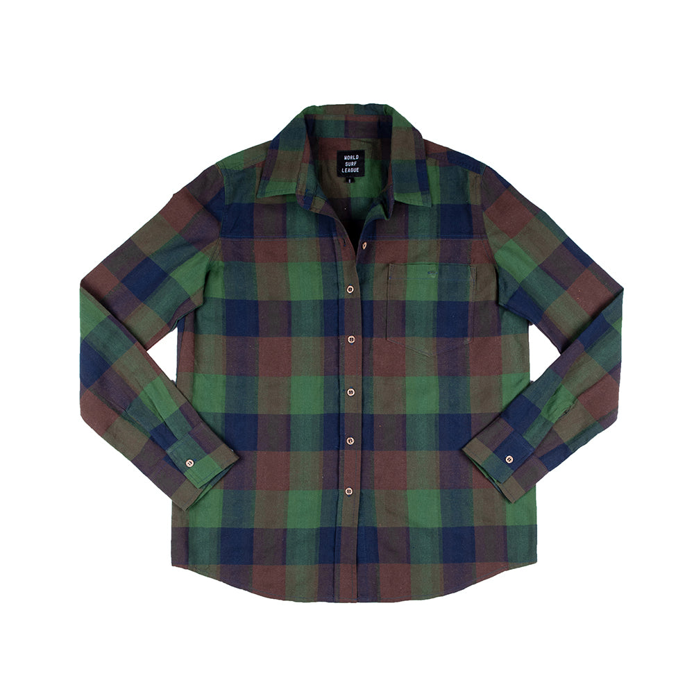 WSL Women's Flannel Shirt (Green)